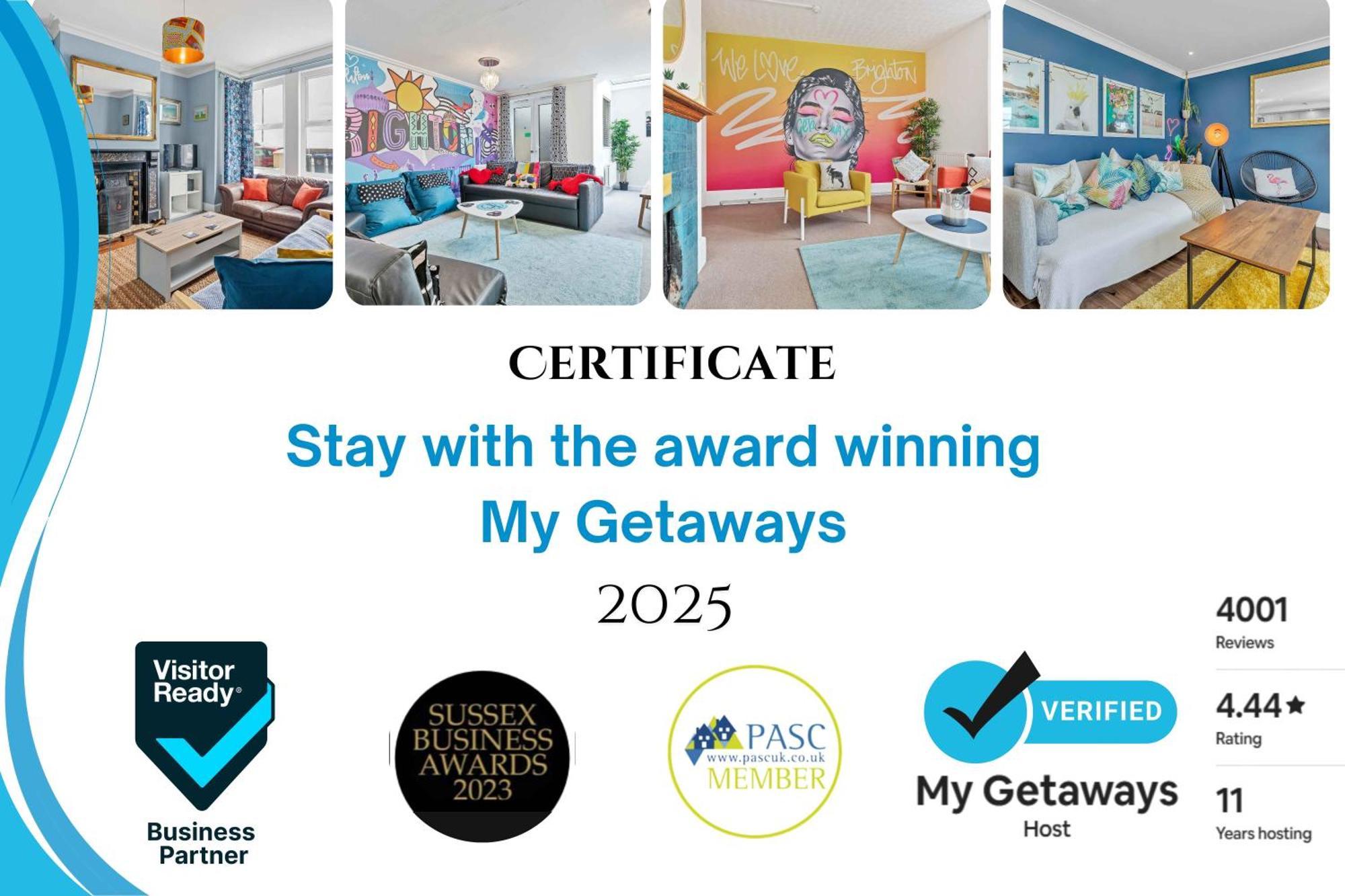 The Townhouse By My Getaways Free Parking Villa Brighton Kültér fotó